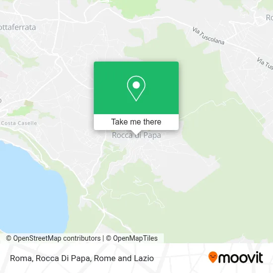 Roma, Rocca Di Papa map