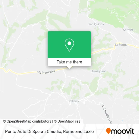 Punto Auto Di Sperati Claudio map