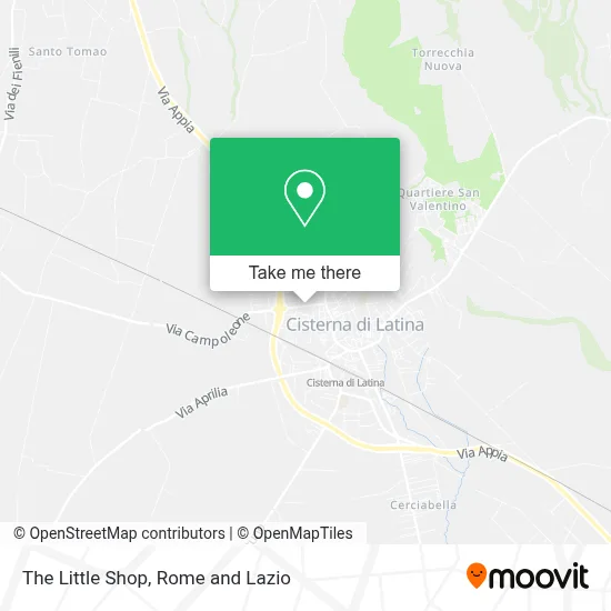 The Little Shop map