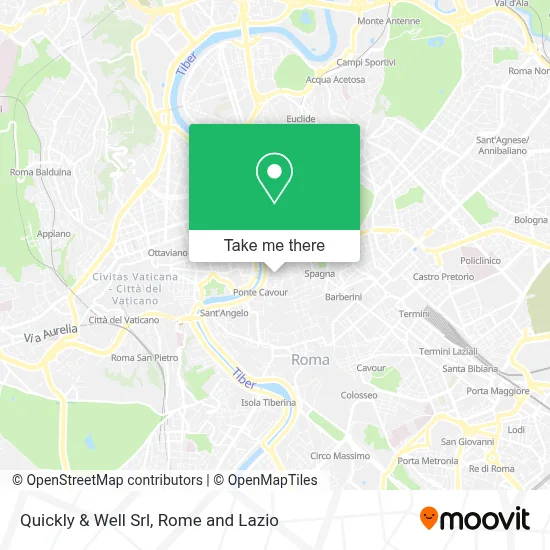 Quickly & Well Srl map