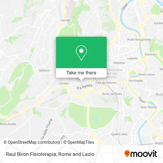 Raul Biron Fisioterapia map