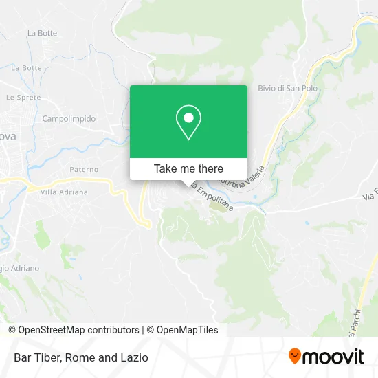Bar Tiber map