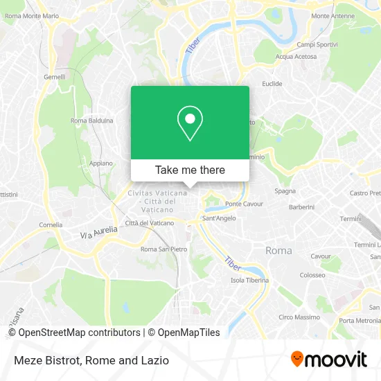 Meze Bistrot map