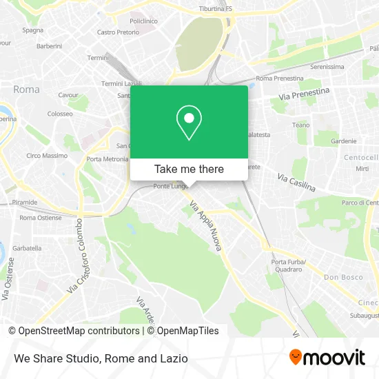 We Share Studio map