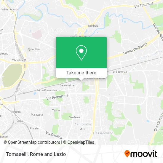 Tomaselli map