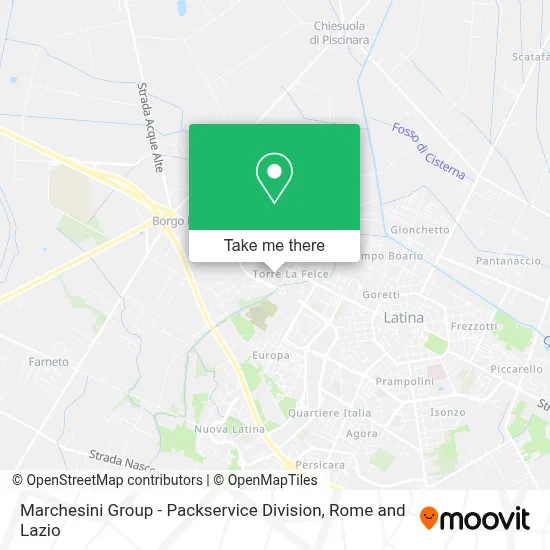 Marchesini Group - Packservice Division map