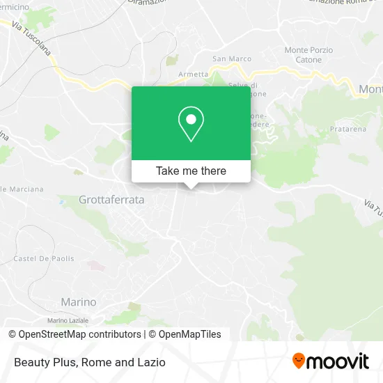 Beauty Plus map