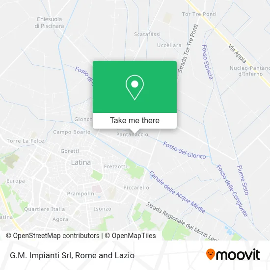 G.M. Impianti Srl map