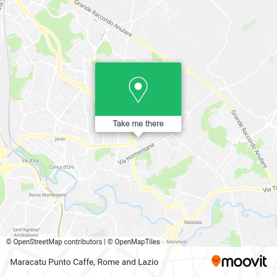 Maracatu Punto Caffe map