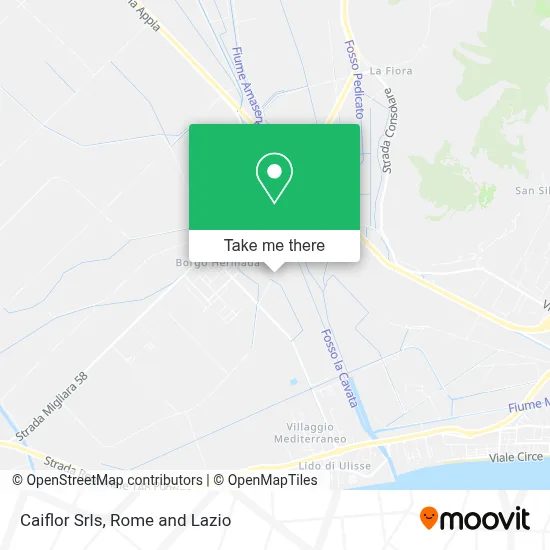 Caiflor Srls map