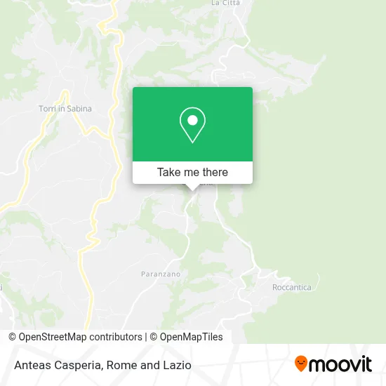 Anteas Casperia map