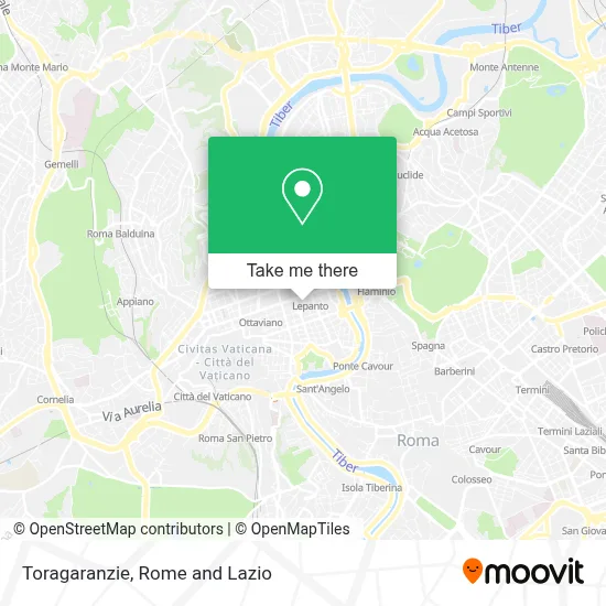 Toragaranzie map