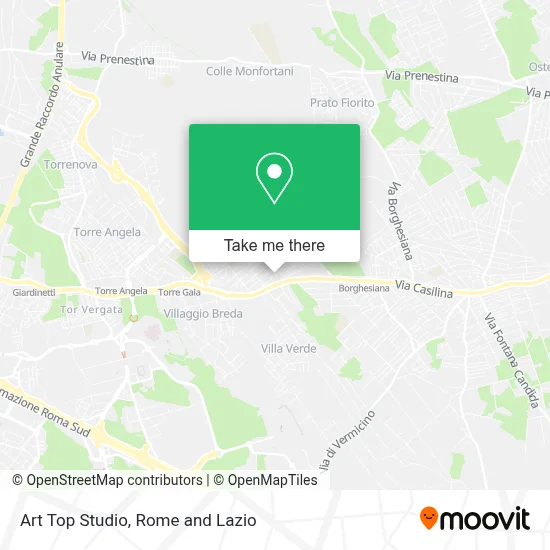 Art Top Studio map