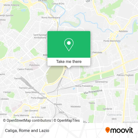 Caliga map