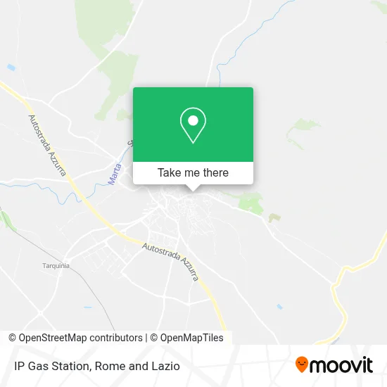 IP Gas Station map