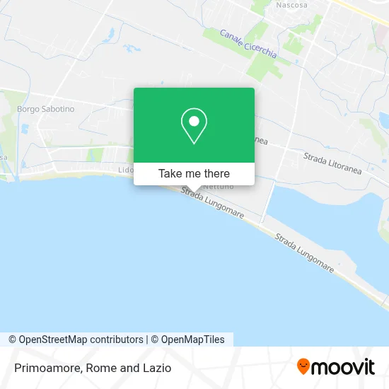Primoamore map