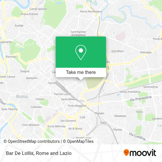 Bar De Lollis map