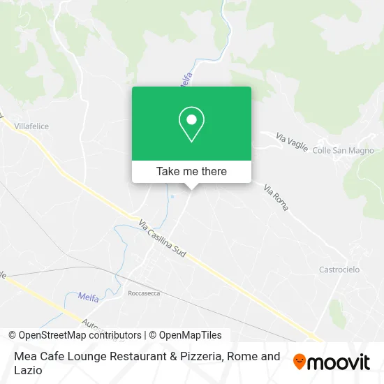 Mea Cafe Lounge Restaurant & Pizzeria map
