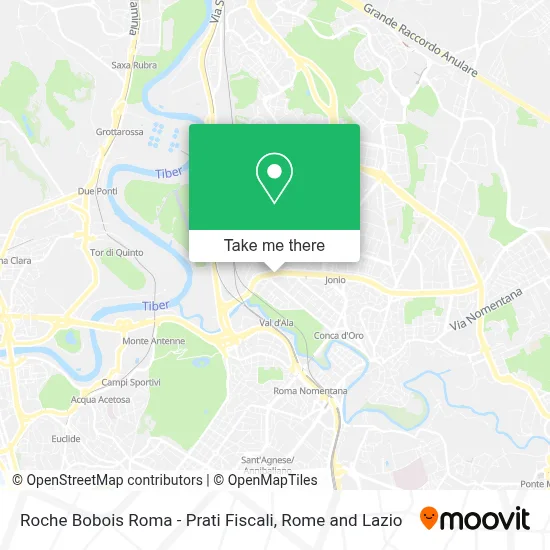 Roche Bobois Roma - Prati Fiscali map