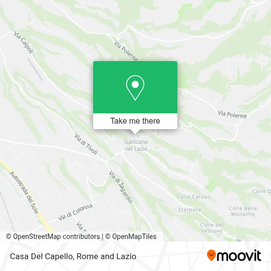 Casa Del Capello map