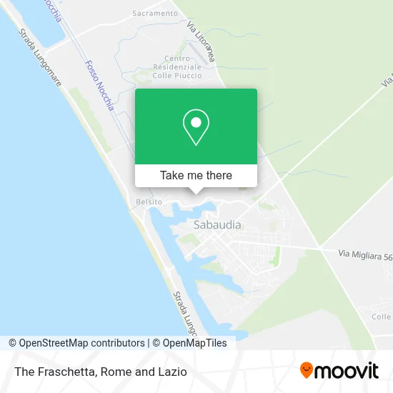 The Fraschetta map