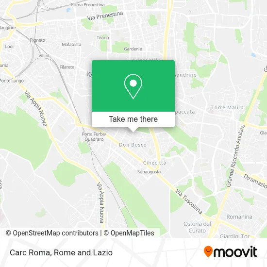 Carc Roma map
