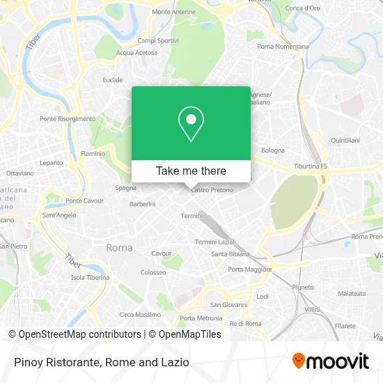 Pinoy Ristorante map