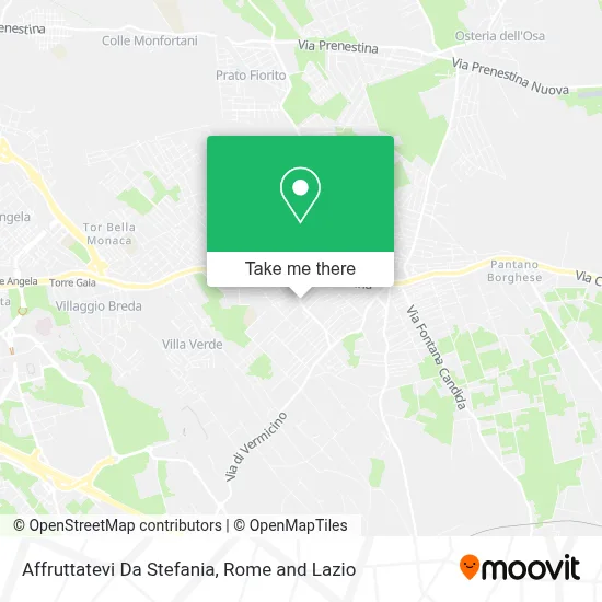 Affruttatevi Da Stefania map