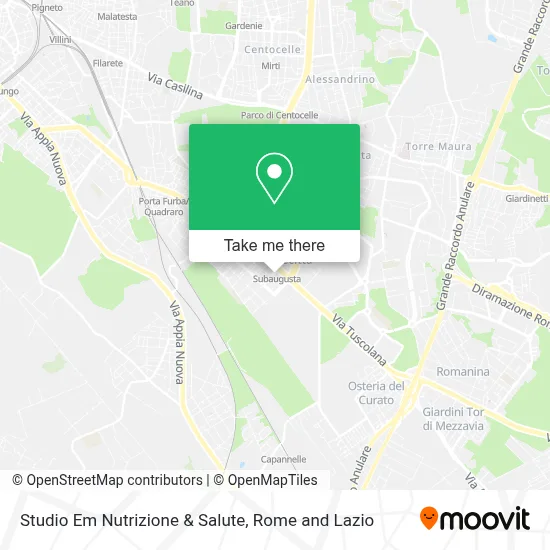 Studio Em Nutrizione & Salute map
