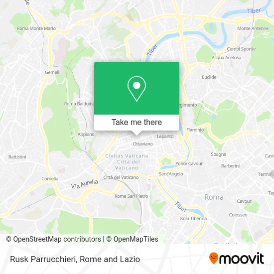 Rusk Parrucchieri map