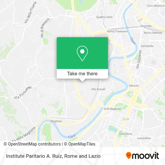 Institute Paritario A. Ruiz map