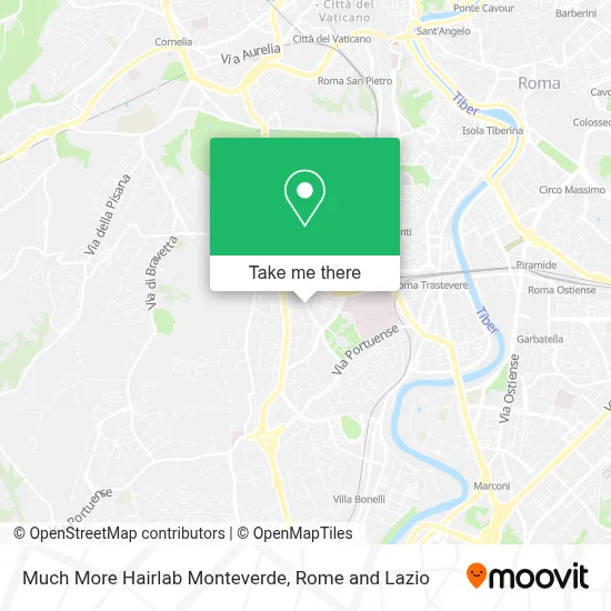 Much More Hairlab Monteverde map