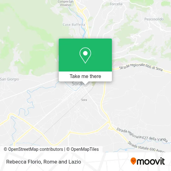 Rebecca Florio map