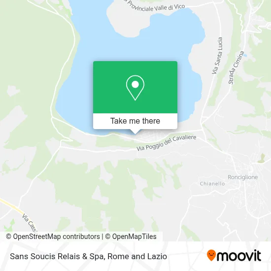 Sans Soucis Relais & Spa map