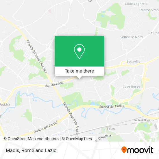 Madis map
