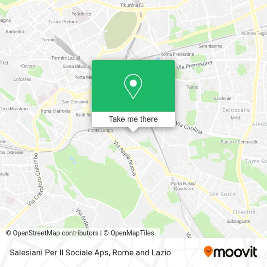 Salesiani Per Il Sociale Aps map
