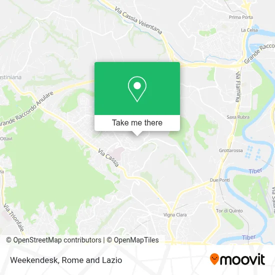 Weekendesk map