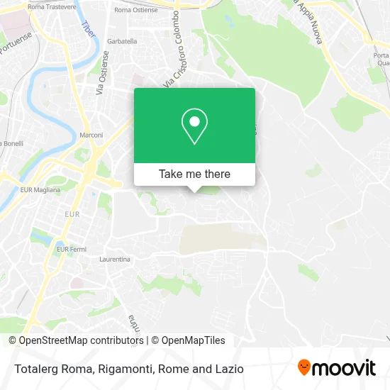 Totalerg Roma, Rigamonti map