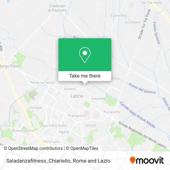 Saladanzafitness_Chiariello map