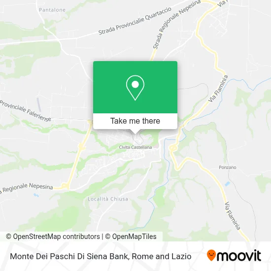 Monte Dei Paschi Di Siena Bank map