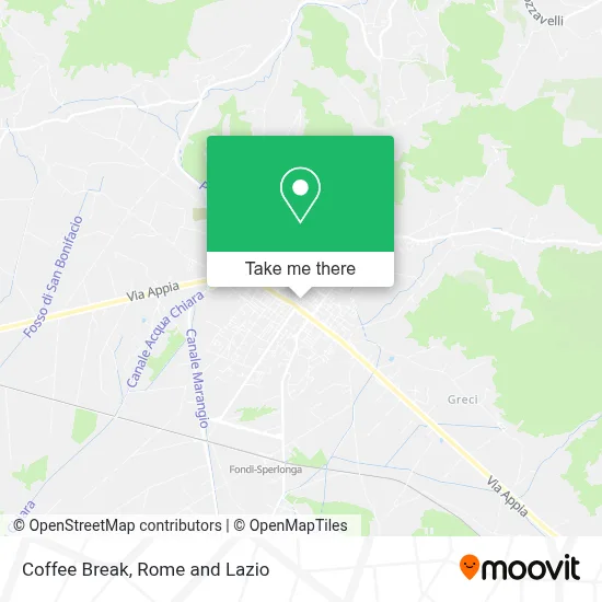 Coffee Break map