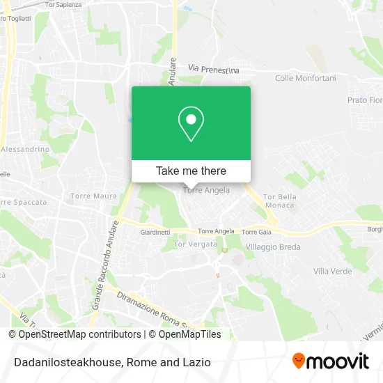 Dadanilosteakhouse map