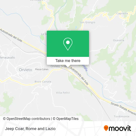 Jeep Coar map