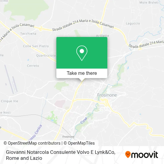 Giovanni Notarcola Consulente Volvo E Lynk&Co map