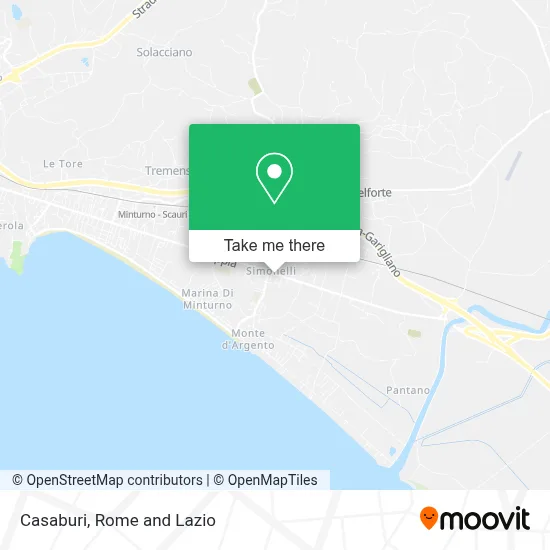 Casaburi map