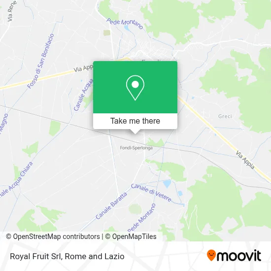 Royal Fruit Srl map