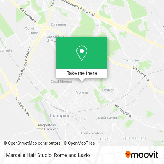 Marcella Hair Studio map