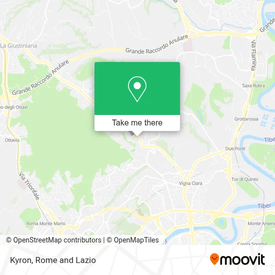 Kyron map