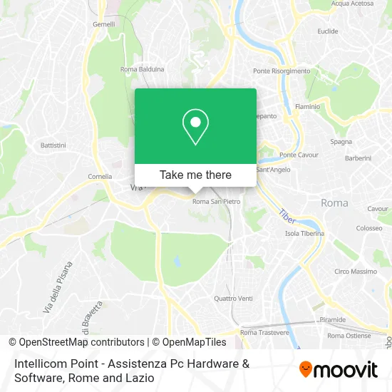 Intellicom Point - Assistenza Pc Hardware & Software map