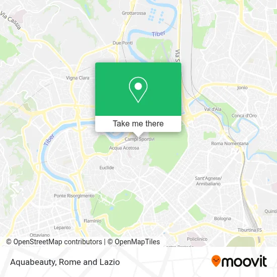 Aquabeauty map